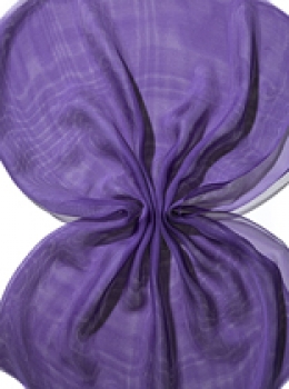 Seide (Meterware) Tissu de gaze 08, violett; 140