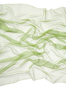Seide (Meterware) Chiffon 3,5, peridot; 110