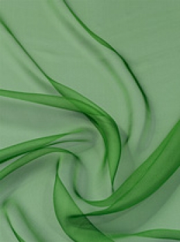 Seide (Meterware) Chiffon 3,5, minzgrün; 110