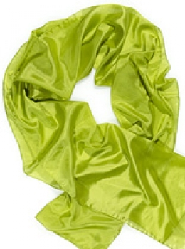 Langschal IDEEN 180x45 Pongé 05, limone