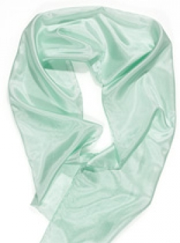 Langschal IDEEN 180x45 Pongé 05, mint