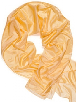 Langschal IDEEN 180x45 Pongé 05, aprikose