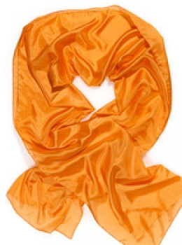 Langschal IDEEN 180x45 Pongé 05, orange