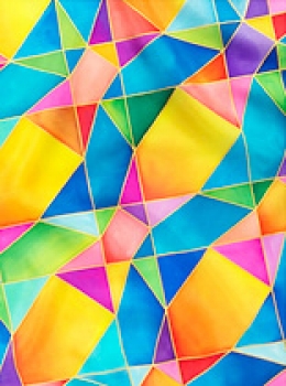 Preview: Gutta-Nickituch IDEEN 55x55 Pongé 08, gold;  "Motions"