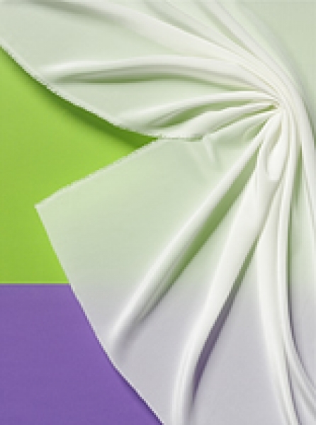 Seide (Meterware) Crêpe de Chine 14, naturweiß; 90