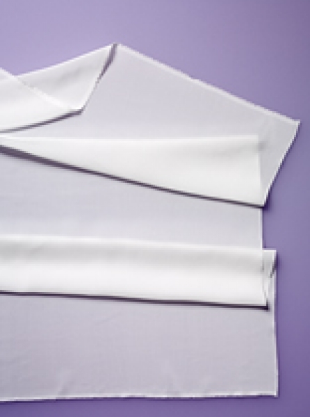 Seide (Meterware) Crêpe de Chine 12, naturweiß; 90