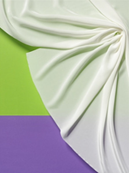 Seide (Meterware) Crêpe de Chine 16, naturweiß; 140