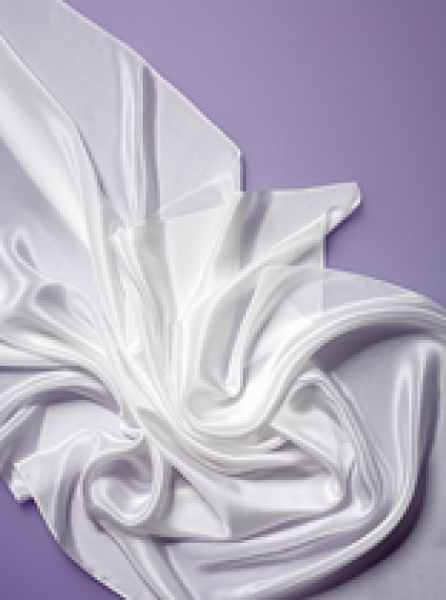 Seide (Meterware) Crêpe de Chine 08, naturweiß; 90