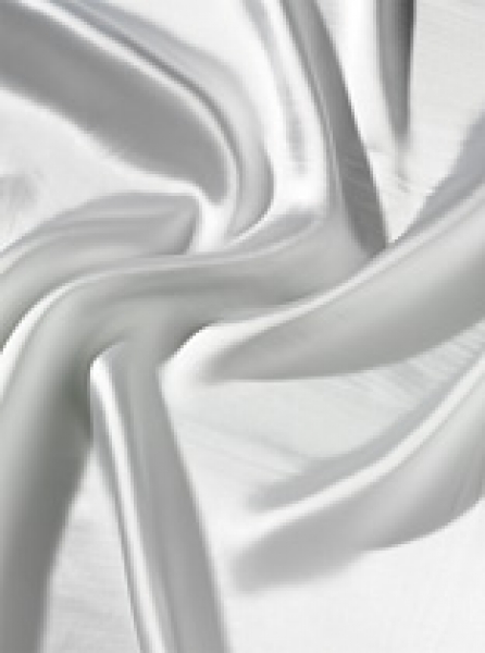 Seidenmischung m. Viskose, gebleicht (Meterware) Satin 26; 136