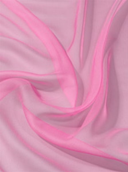 Seide (Meterware) Chiffon 3,5, malve; 110