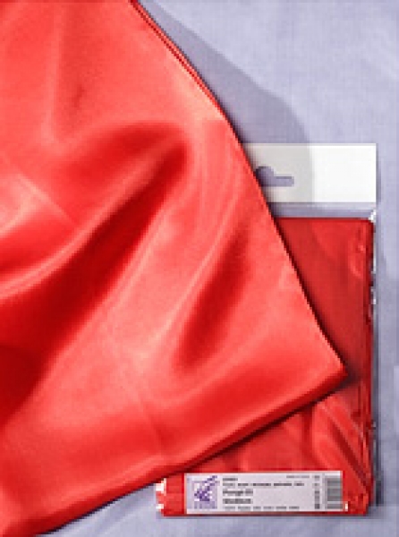 Tuch IDEEN 90x90 Pongé 05, feuerrot