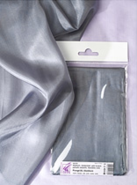 Nickituch IDEEN 55x55 Pongé 05, grau