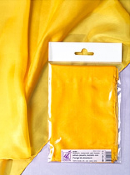 Nickituch IDEEN 55x55 Pongé 05, indisch gelb