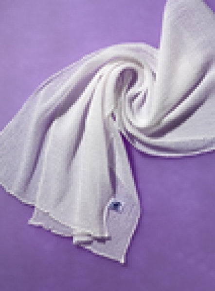 Langschal IDEEN 180x35 Romantique 7,5 (Seidenmischung mit Lycra)